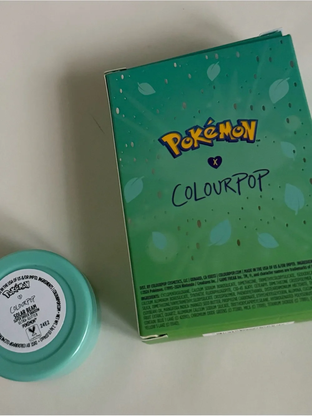 Pokémon Colourpop Collab Super Shock Shadow